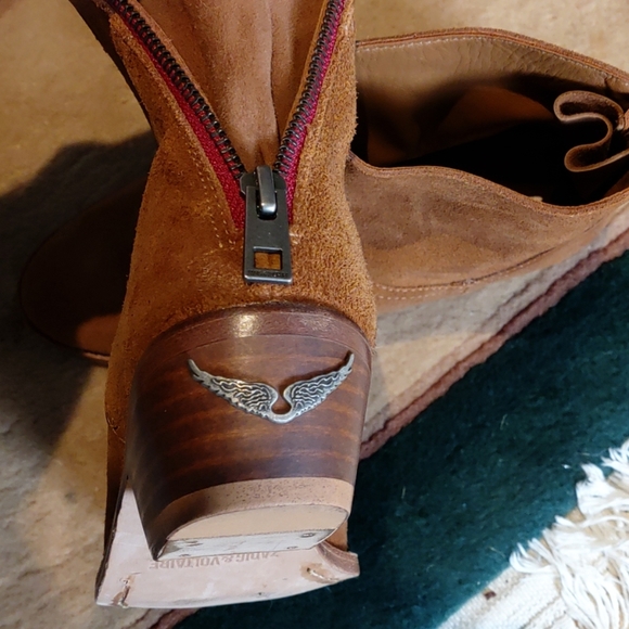 Zadig Voltaire teddy suede shoes - Picture 6 of 6